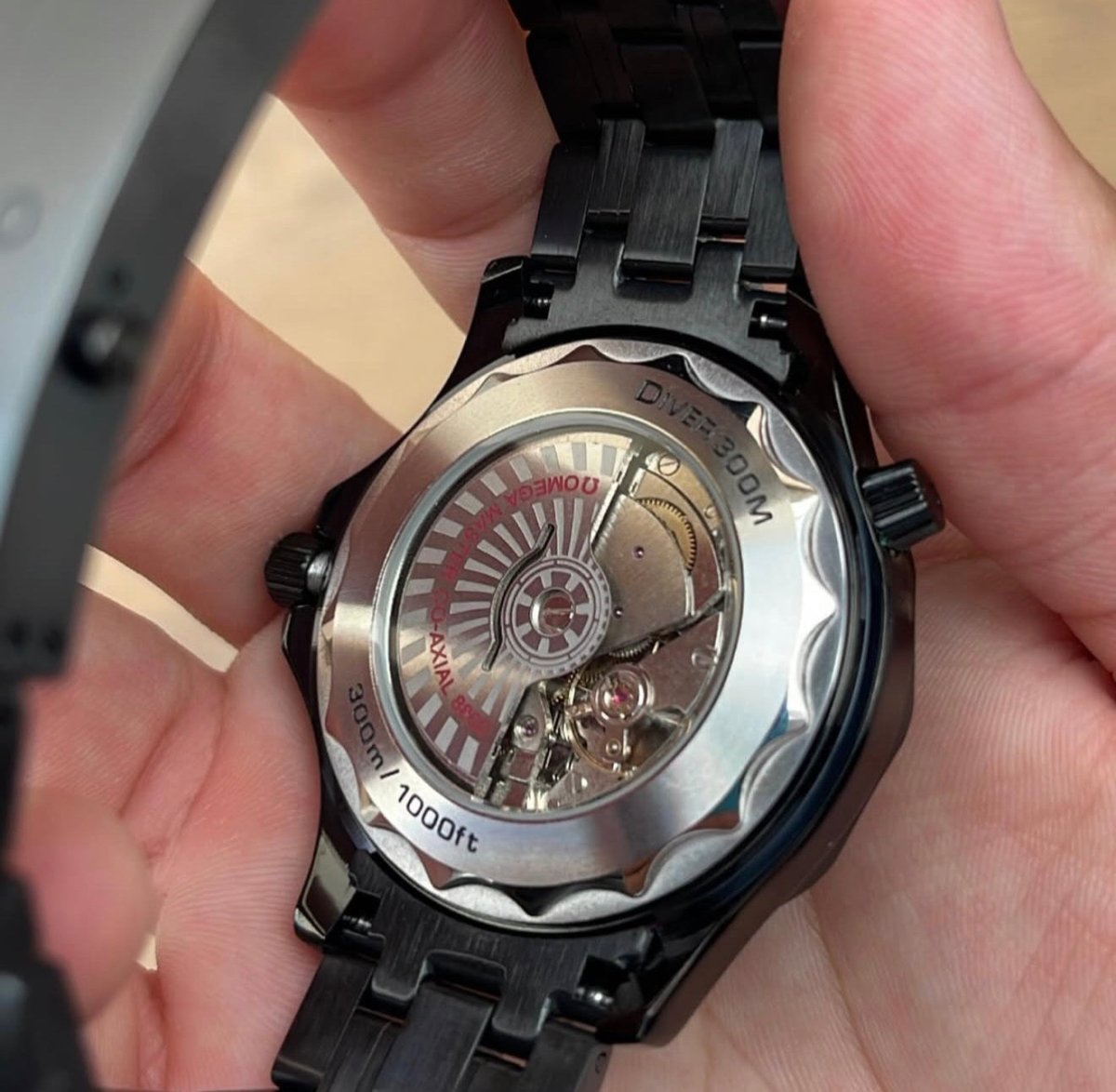 Omega Seamaster Diver 300M Black Black