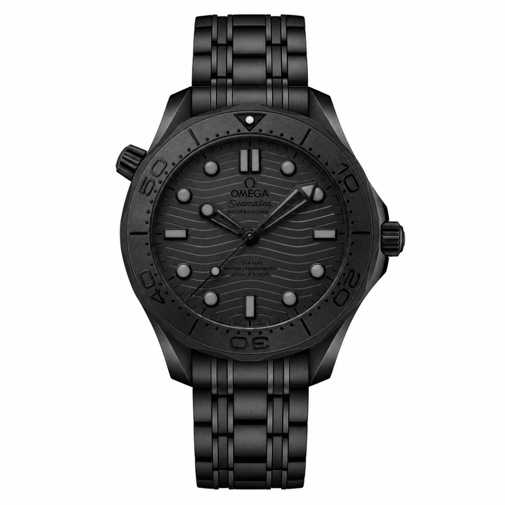 Omega Seamaster Diver 300M Black Black