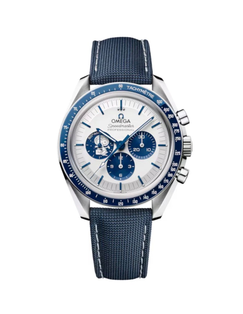 Omega Speedmaster Silver Snoopy Award