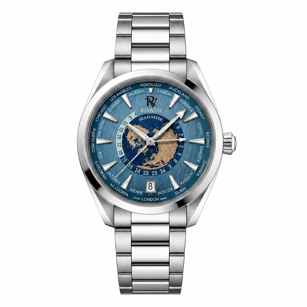 Rivassi Seamaster Aqua Terra Worldtimer