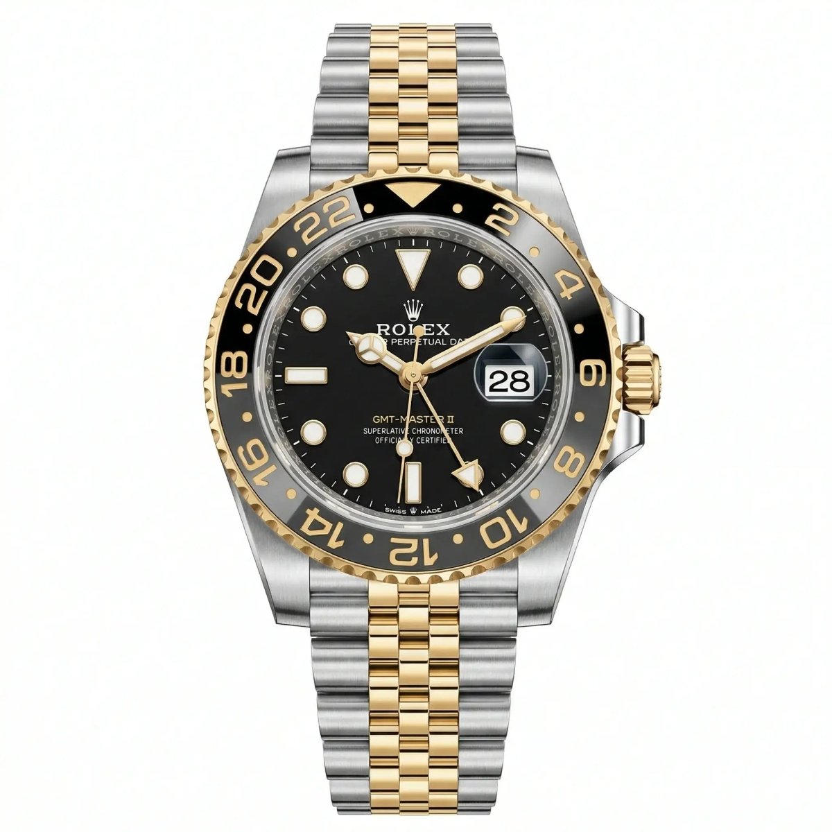 Rolex GMT-Master II 126713GRNR Oystersteel & Yellow Gold