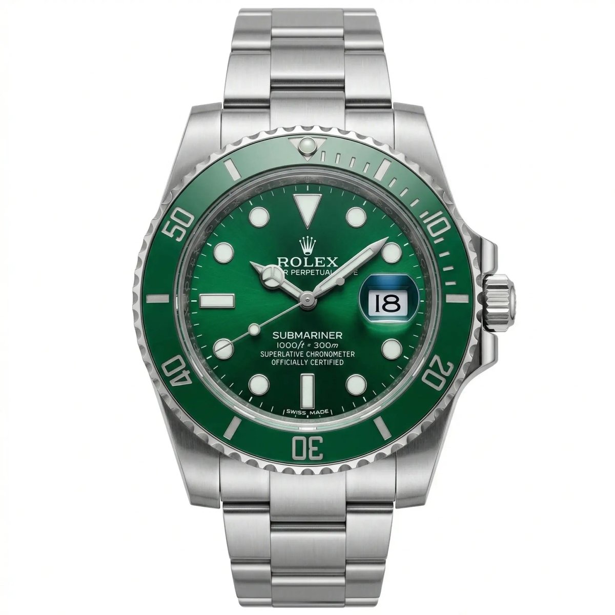 Rolex Submariner Date 116610LV “Hulk”