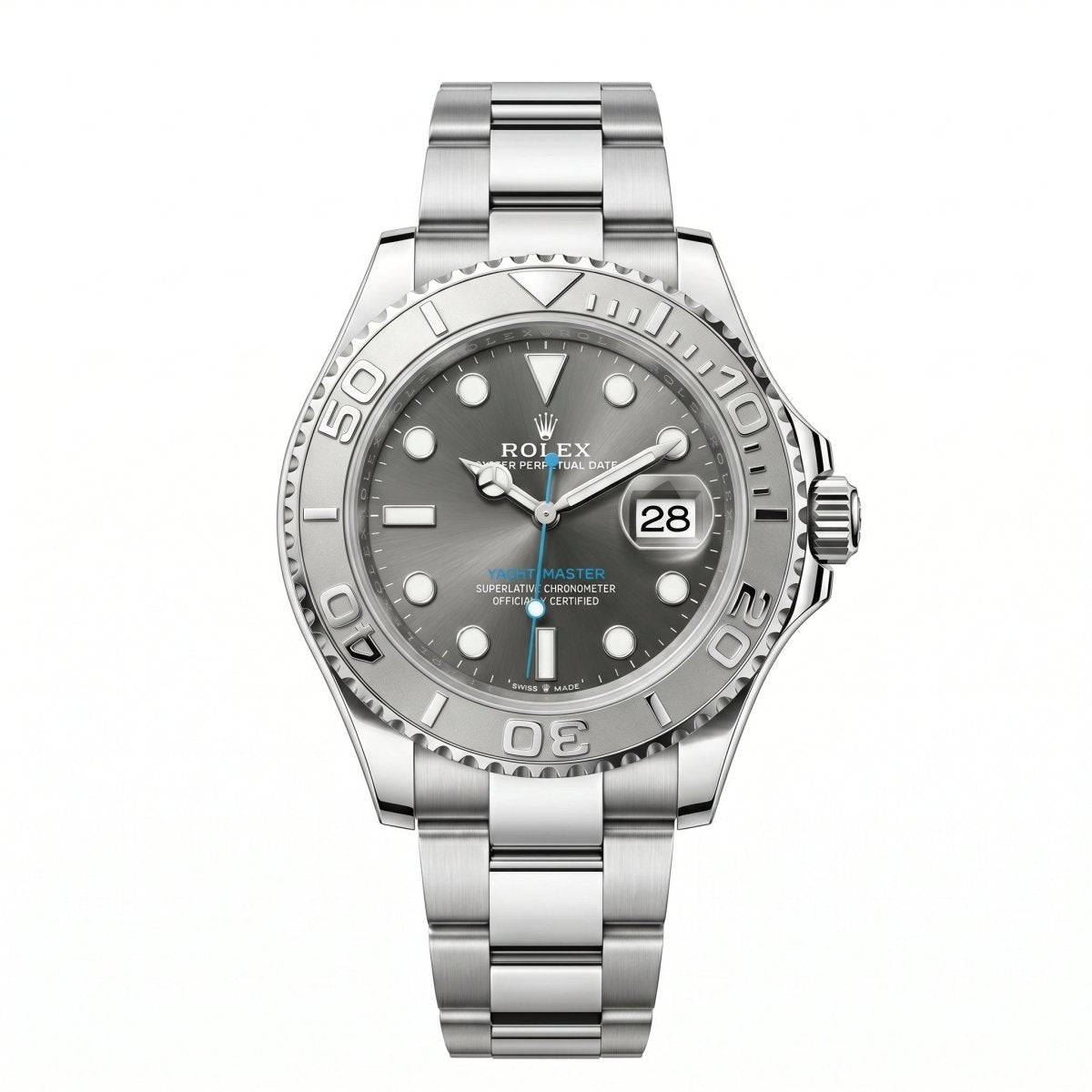 Rolex Yacht-Master 40 126622 Oystersteel & Platinum "Rhodium"