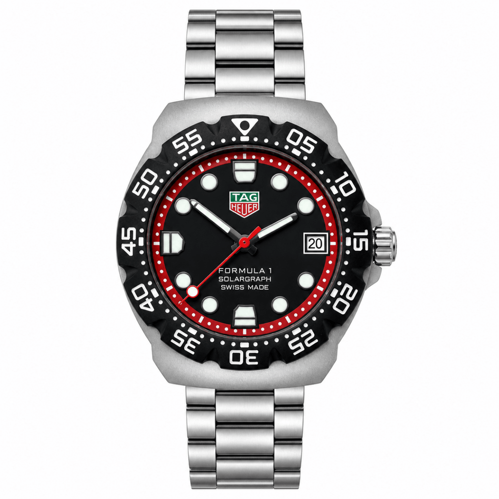 Tag Heuer Formula 1 Solargraph Black WBP1112